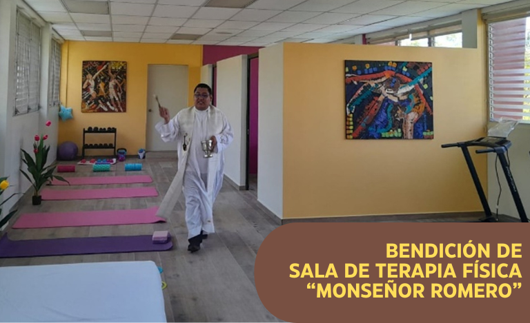 Bendición de la Sala de Terapia Física