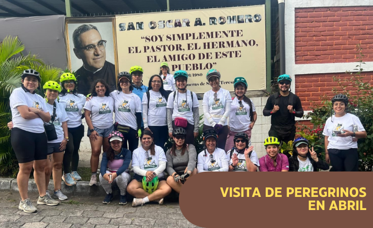 Visitas de Peregrinos en Abril
