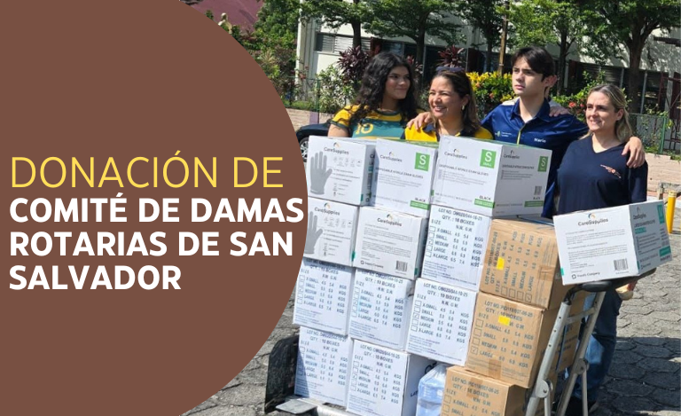 Donación Comité de Damas Rotarias​